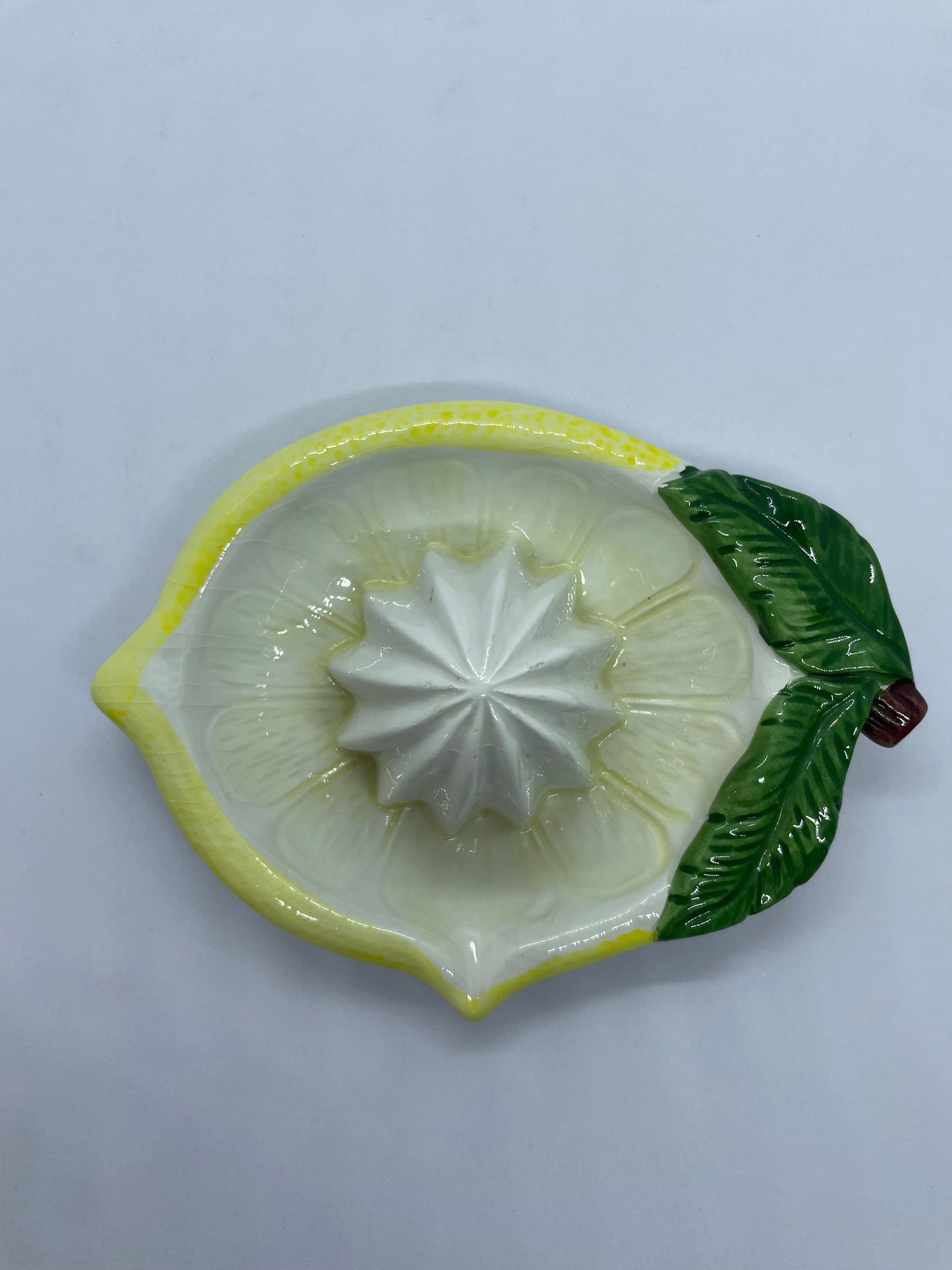 HAND PAINTED ITALIAN lemon juicer