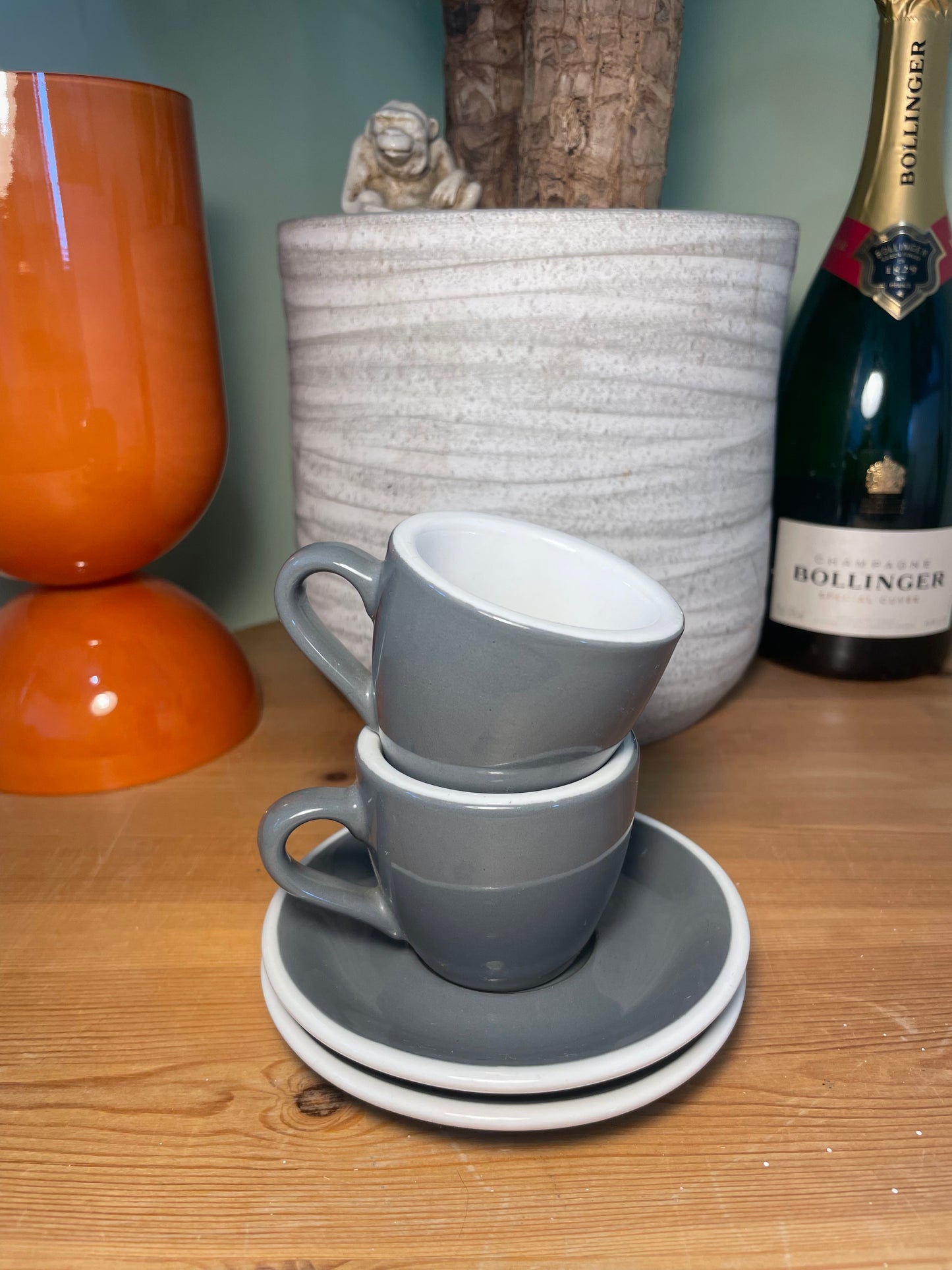 ACME GREY DEMITASSE (set of 2)
