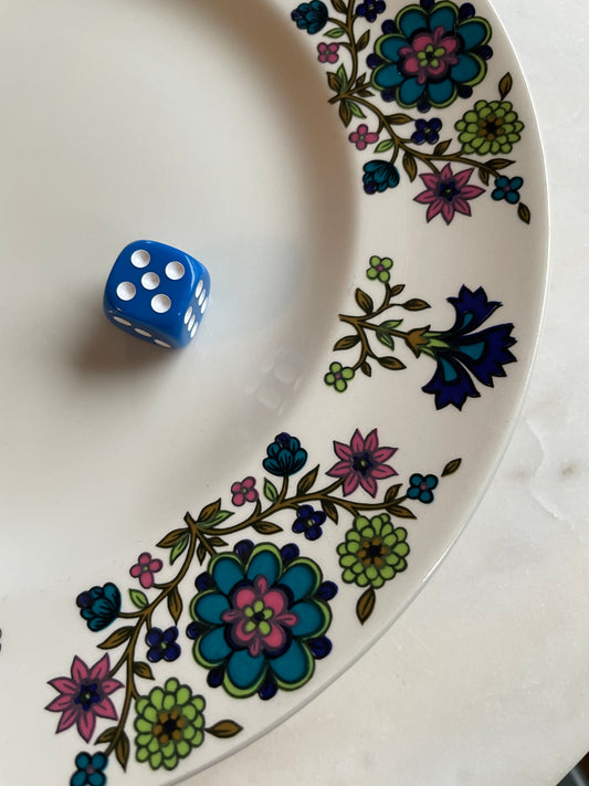 MIDWINTER “country garden” set of 4 dinner plates