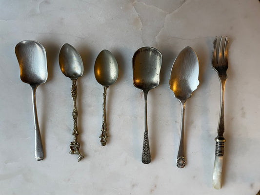 VICTORIAN pickle fork