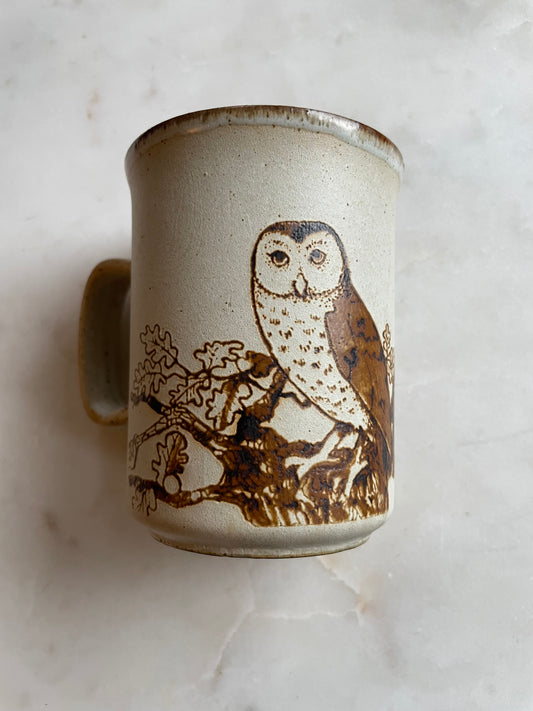 DUNOON CERAMIC owl mug