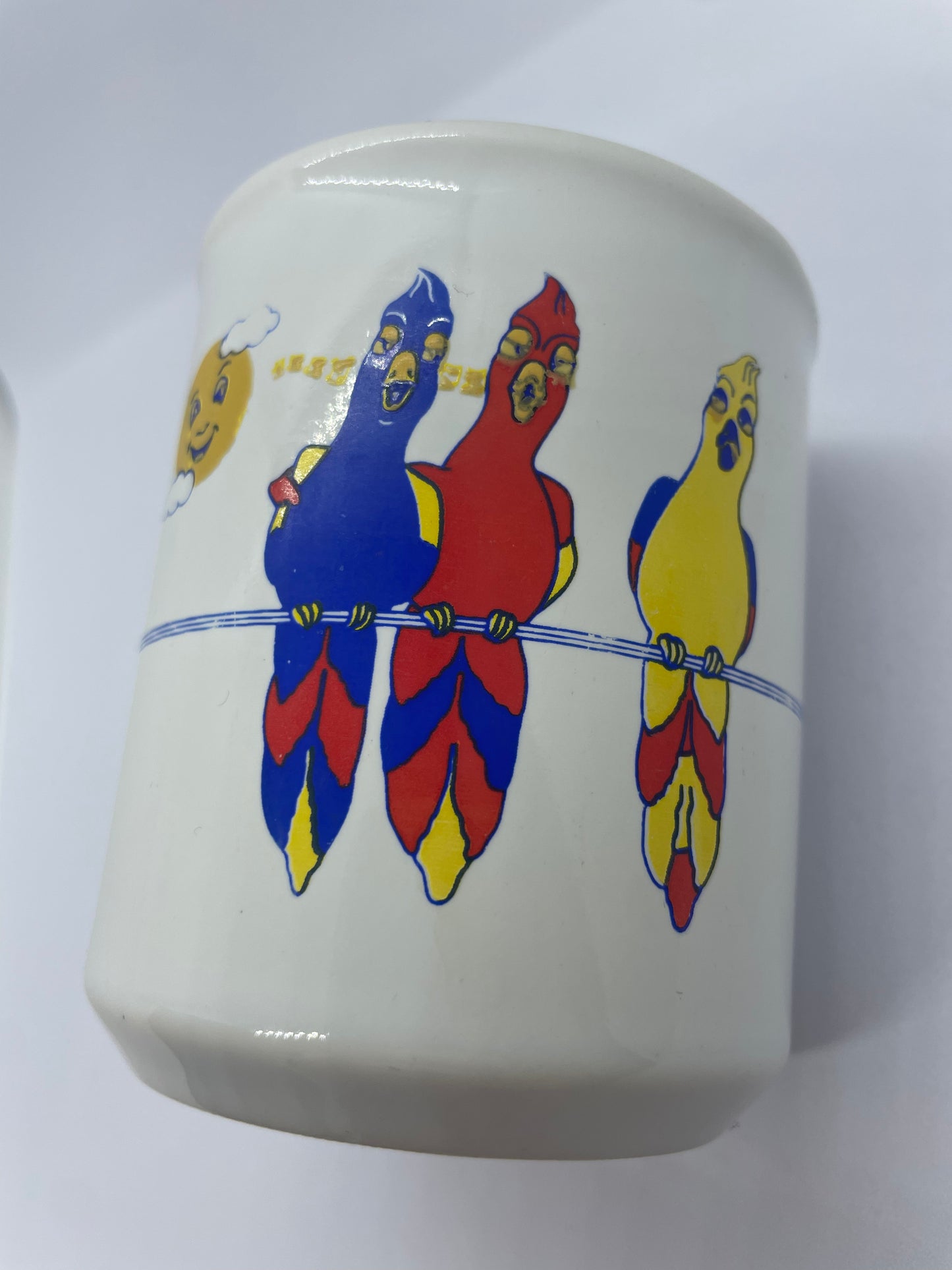 1970’s RETRO bird MUG