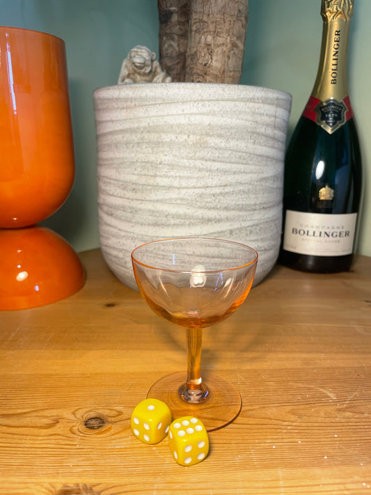 PINK CRYSTAL port glass